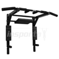 Турник брусья пресс 3-в-1 настенный мультихват