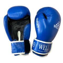 Перчатки для бокса кожаные