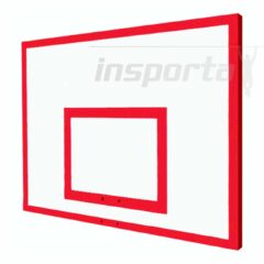 Щит баскетбольный тренировочный фанера 12 мм без основания 1,2*0,9 м