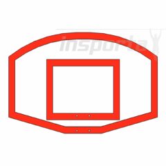 Стритбольный щит фанера 12 мм без основания 1,2*0,9 м