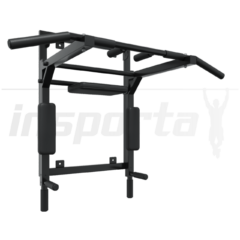 Турник брусья пресс 3-в-1 на рамке настенный